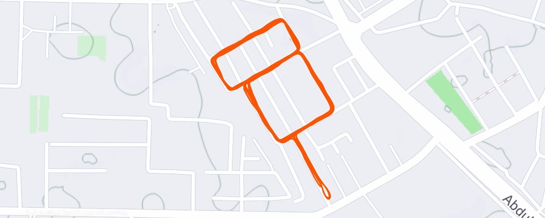 Карта физической активности (Winter Blend)