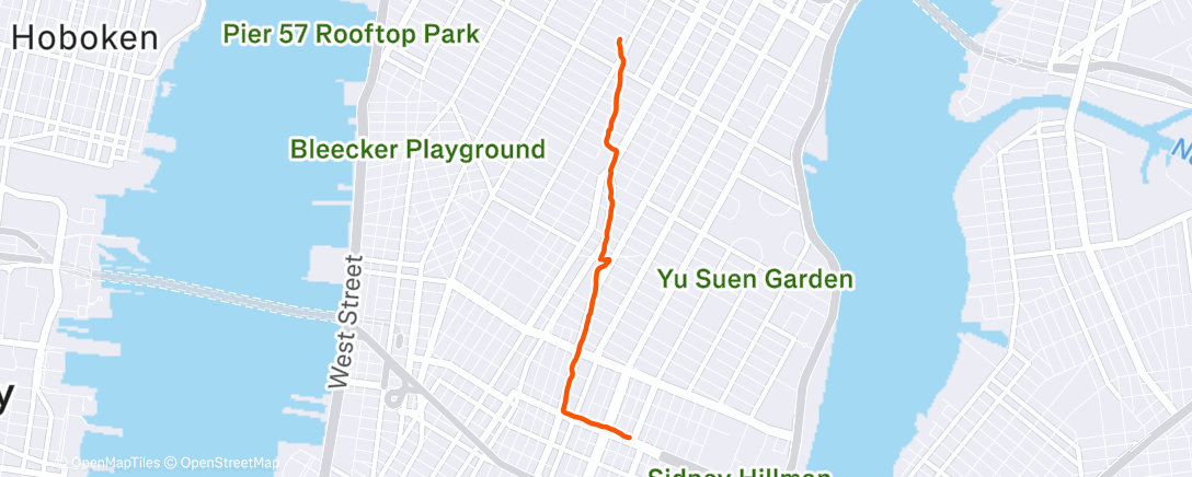 Map of the activity, Tour de Coffee ☀️