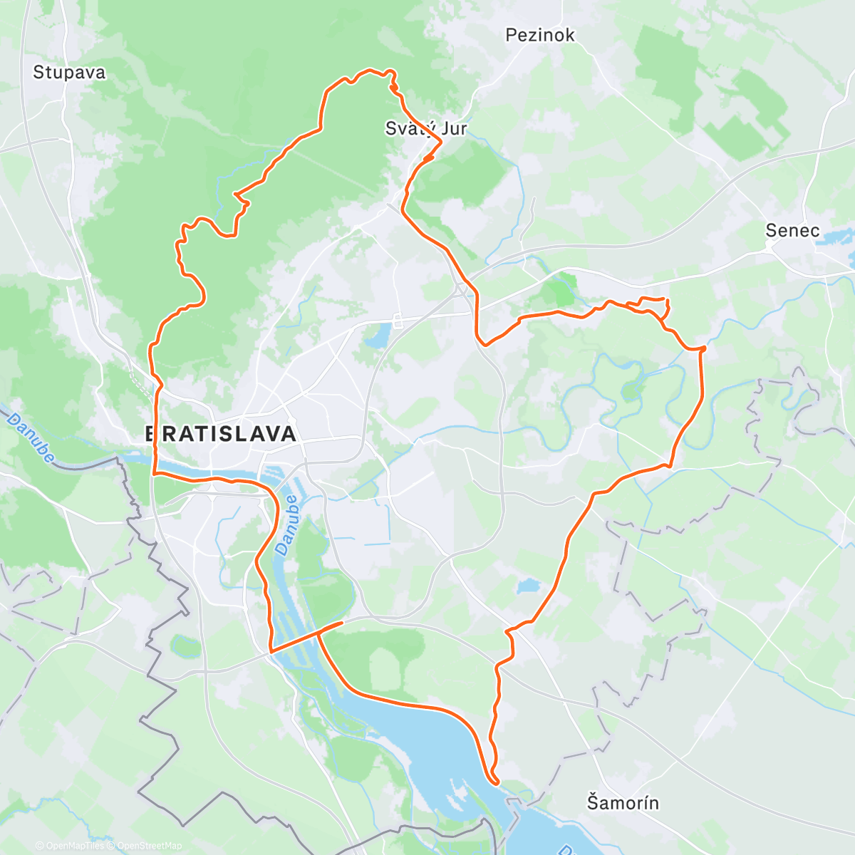 Map of the activity, 2025: BK 72 🦢