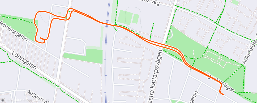 Map of the activity, Malmö