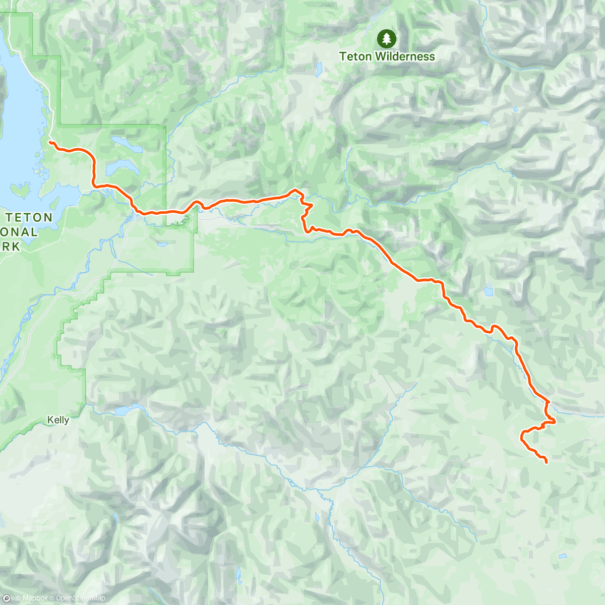 Map of the activity, We’re back in the mountains