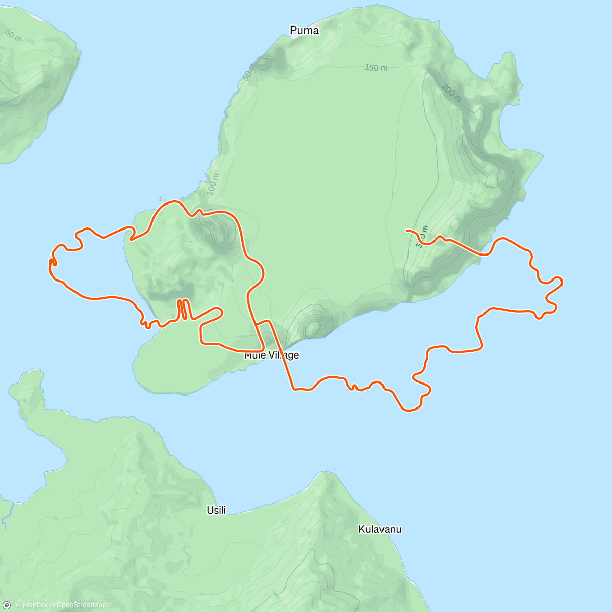 Map of the activity, Zwift - Big Flat 8 in Watopia