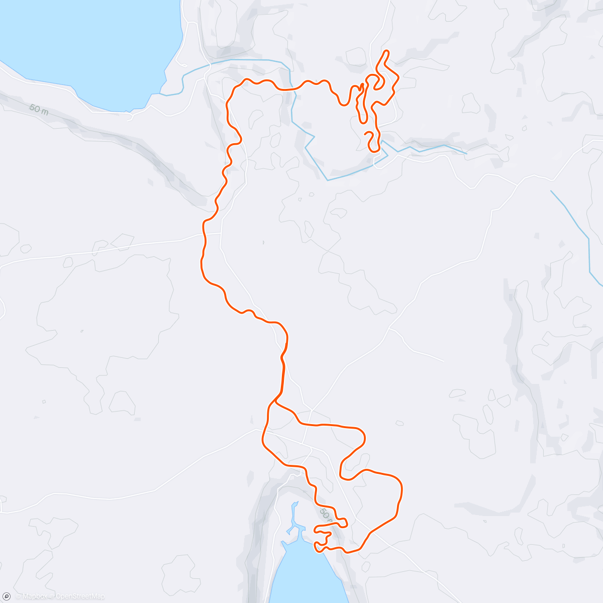 Map of the activity, Zwift - Pacer Group Ride: Castle to Castle in Makuri Islands with Yumi