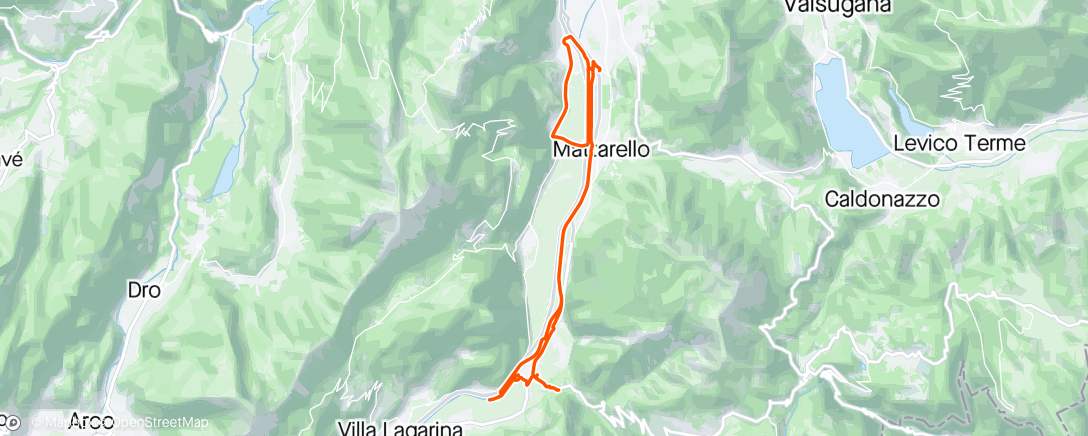 Map of the activity, Lavori in Z4