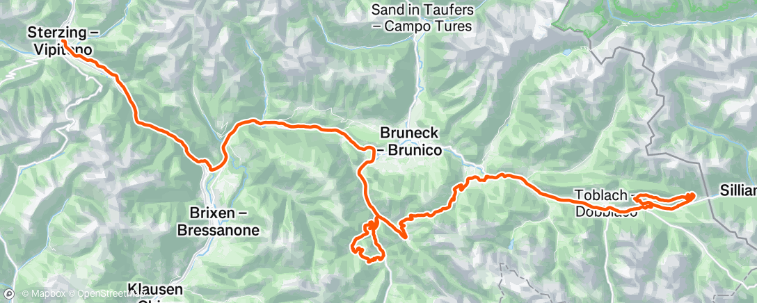 Map of the activity, Tour of Alps stage 3 ( little breakaway ma io odio il Furcia, io odio il Furcia, io odio il Furcia 😅🫣)