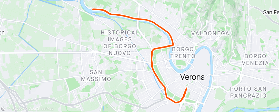 Mappa dell'attività Verona 🇮🇹