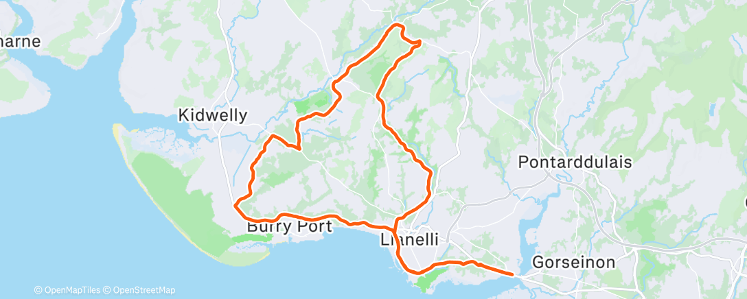 Карта физической активности (Gwendreath Lap🔄)