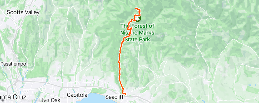 Map of the activity, Sand Point