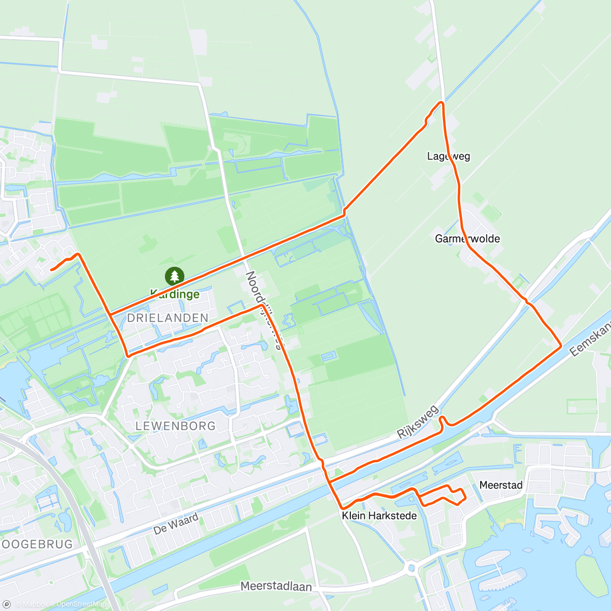 Map of the activity, Lammergier spotten