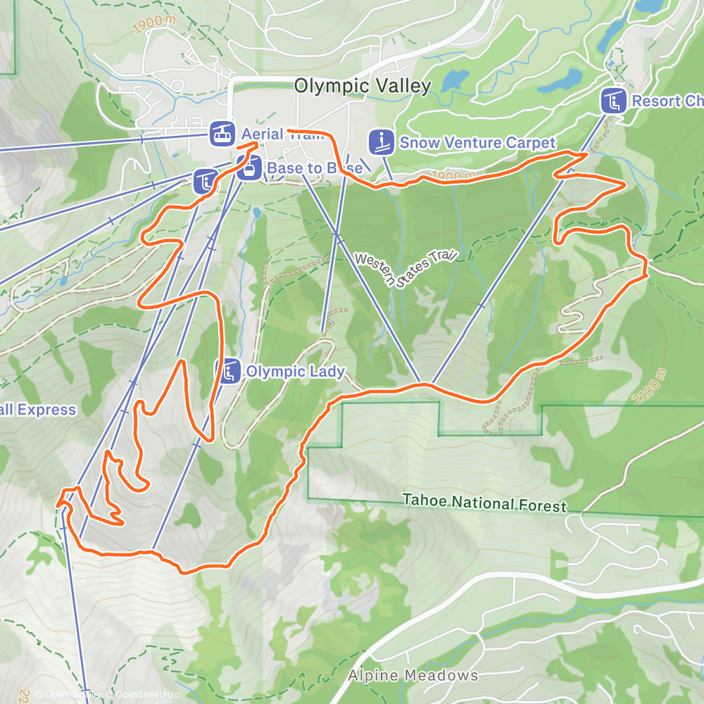 Map of the activity