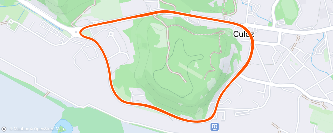 Map of the activity, GP Culoz - P9