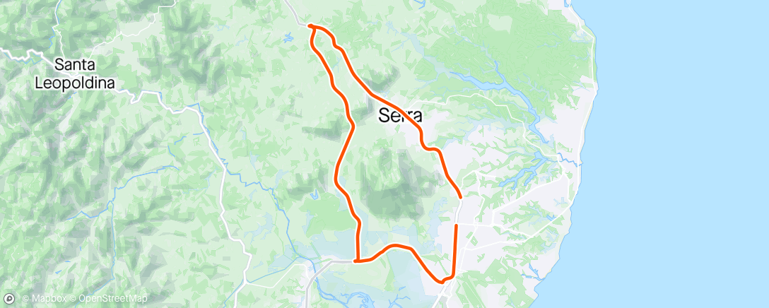 Map of the activity, Pedal volta do Mestre 31.03.24