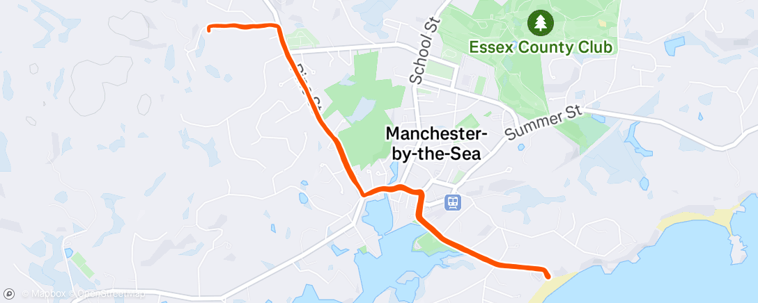 Map of the activity, Recovery
