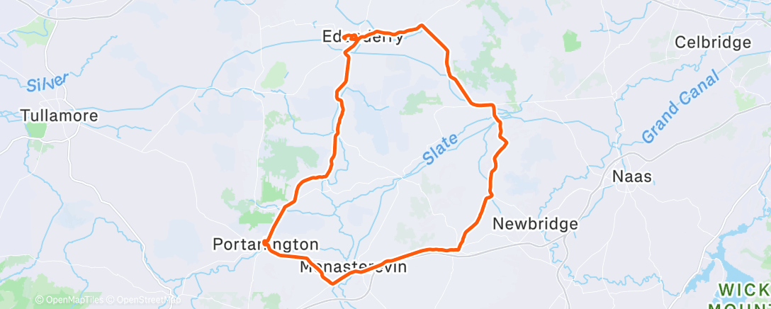 Map of the activity, Morning Ride