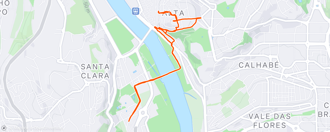 Map of the activity, RIJO 175 - Meta 25km