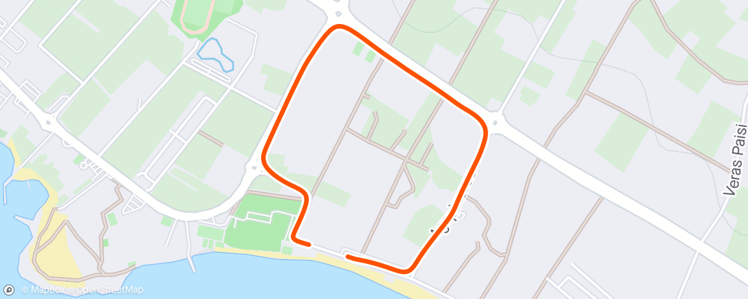 Mappa dell'attività Geroskipou Run