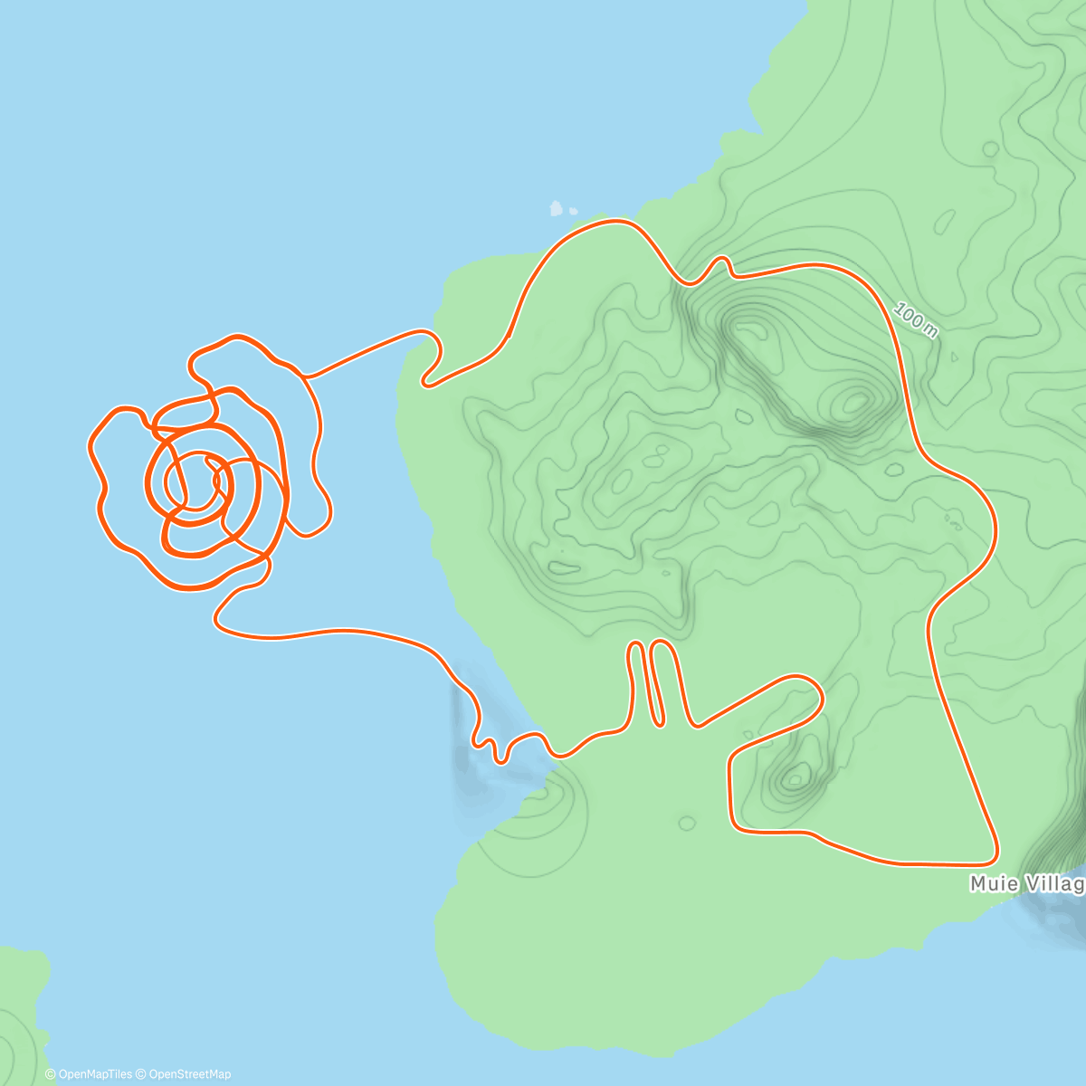 Map of the activity, Want het is op zolder warmer 😝