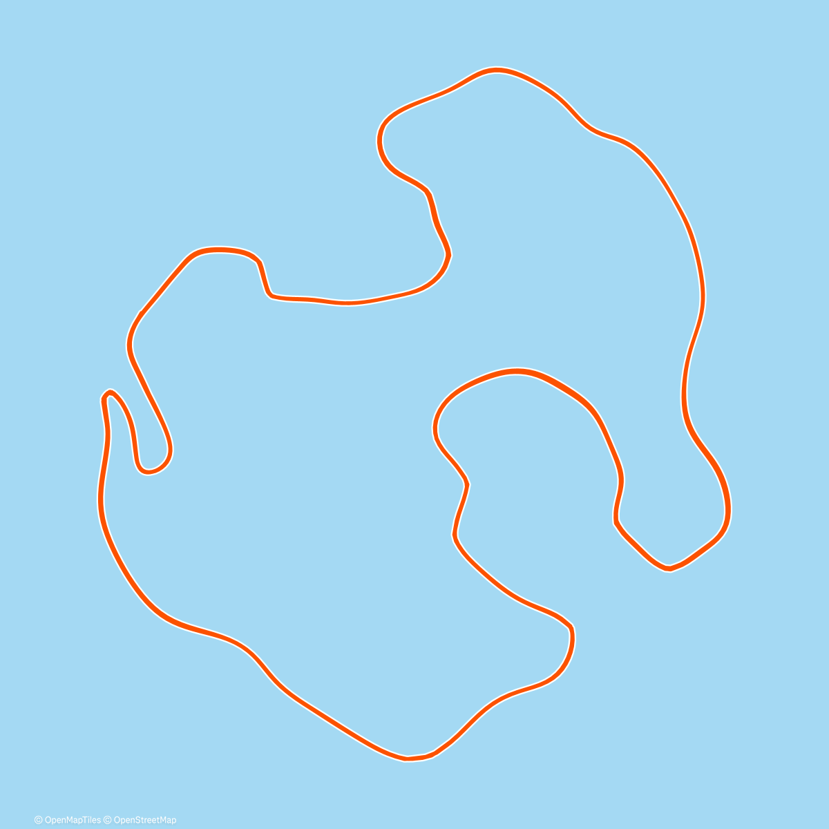Peta aktivitas, Zwift - Volcano Circuit in Watopia