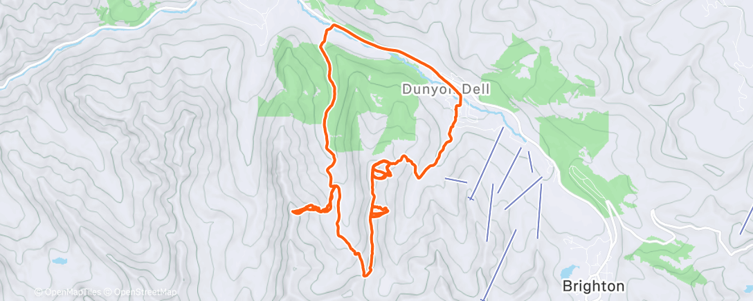 Карта физической активности (Ski)