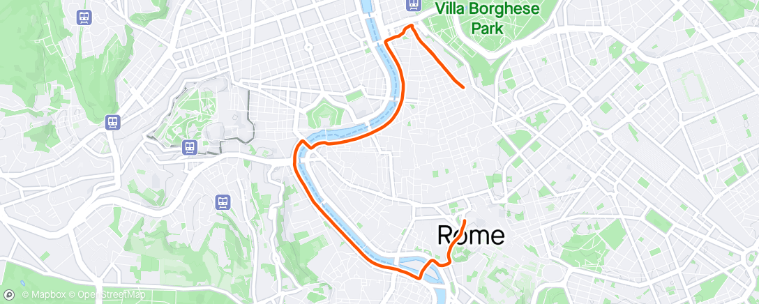 「Corsa serale」活動的地圖