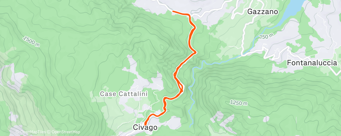 Карта физической активности (Civago Run 😎)