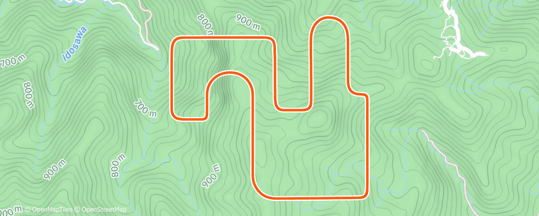 Map of the activity, MyWhoosh - Sweetspot #1