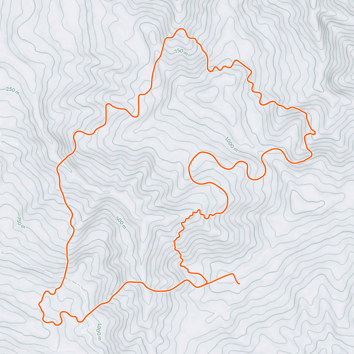 Карта физической активности (Zwift - Group Ride: 3R Endurance Ride (B) on R.G.V. in France)