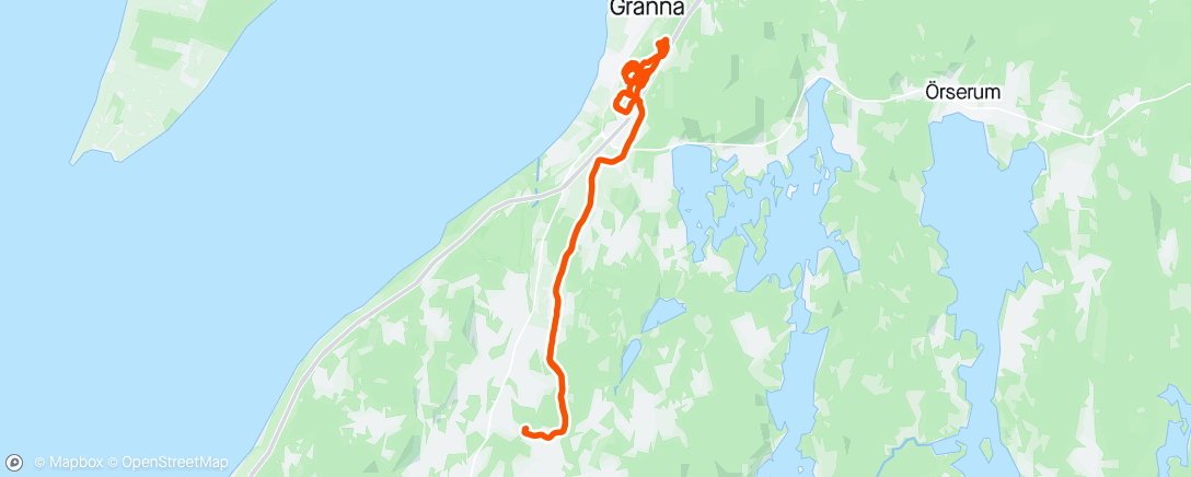 Map of the activity, Njuta höst och rensa hjärna