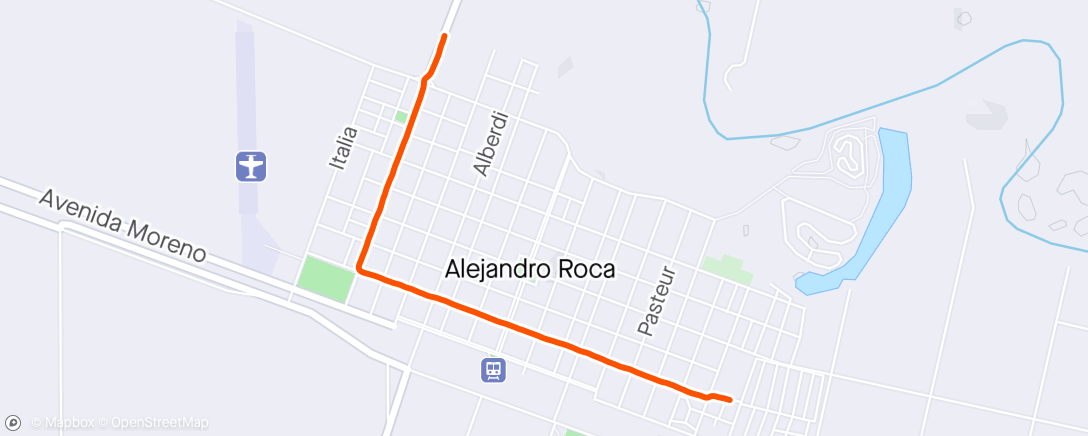 Map of the activity, Regenerativo de pasadas