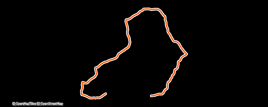 Map of the activity, Snöskor