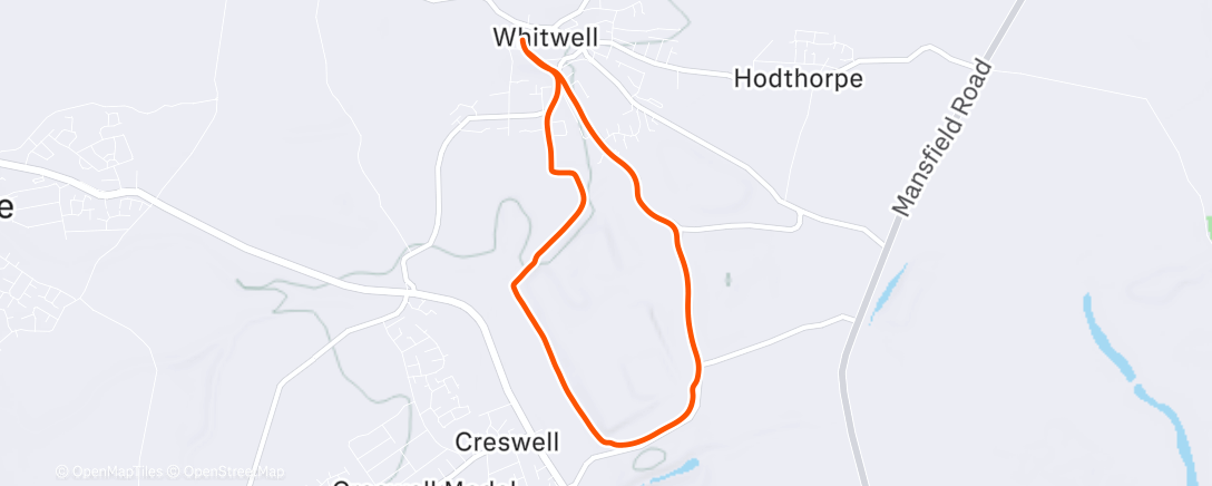 Карта физической активности (Morning Run)