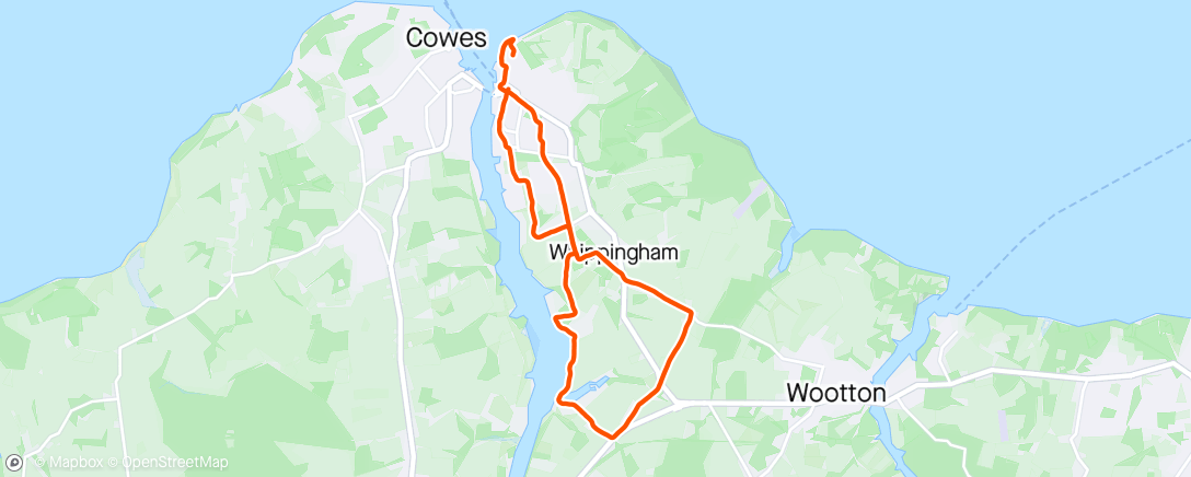 Map of the activity, Lovely walk in the sun 🌞