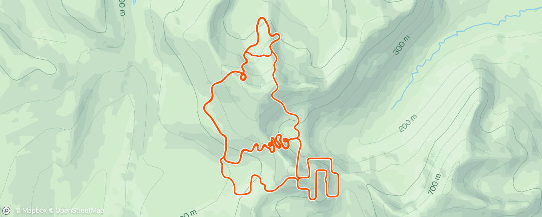 Map of the activity, Zwift - Climbing Threshold #1