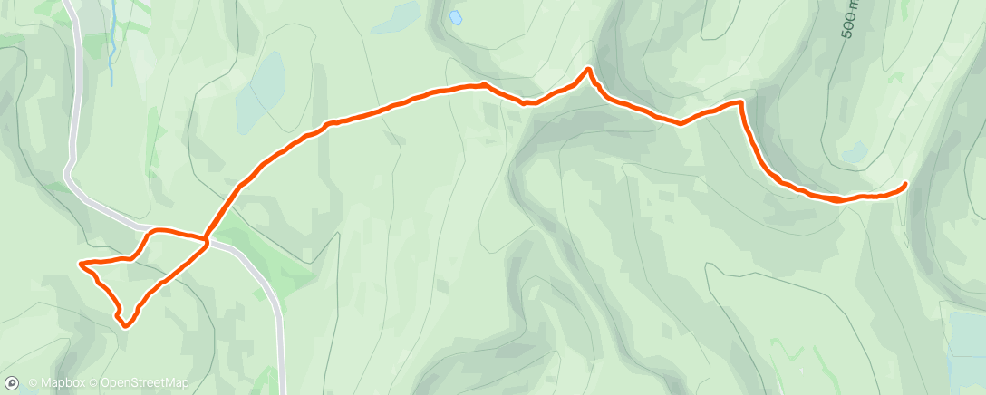 Map of the activity, Saturday ‘vibes’ at the Central Beacons