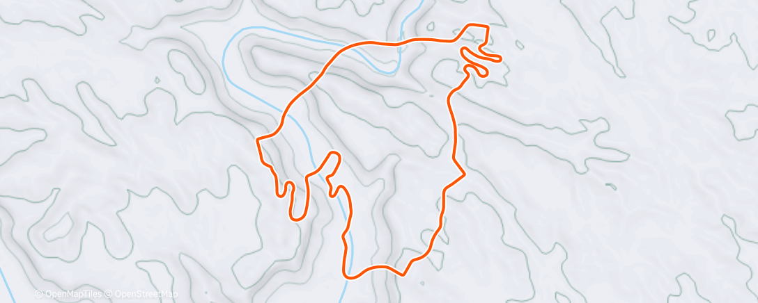Map of the activity, MyWhoosh - Nabatean Trail