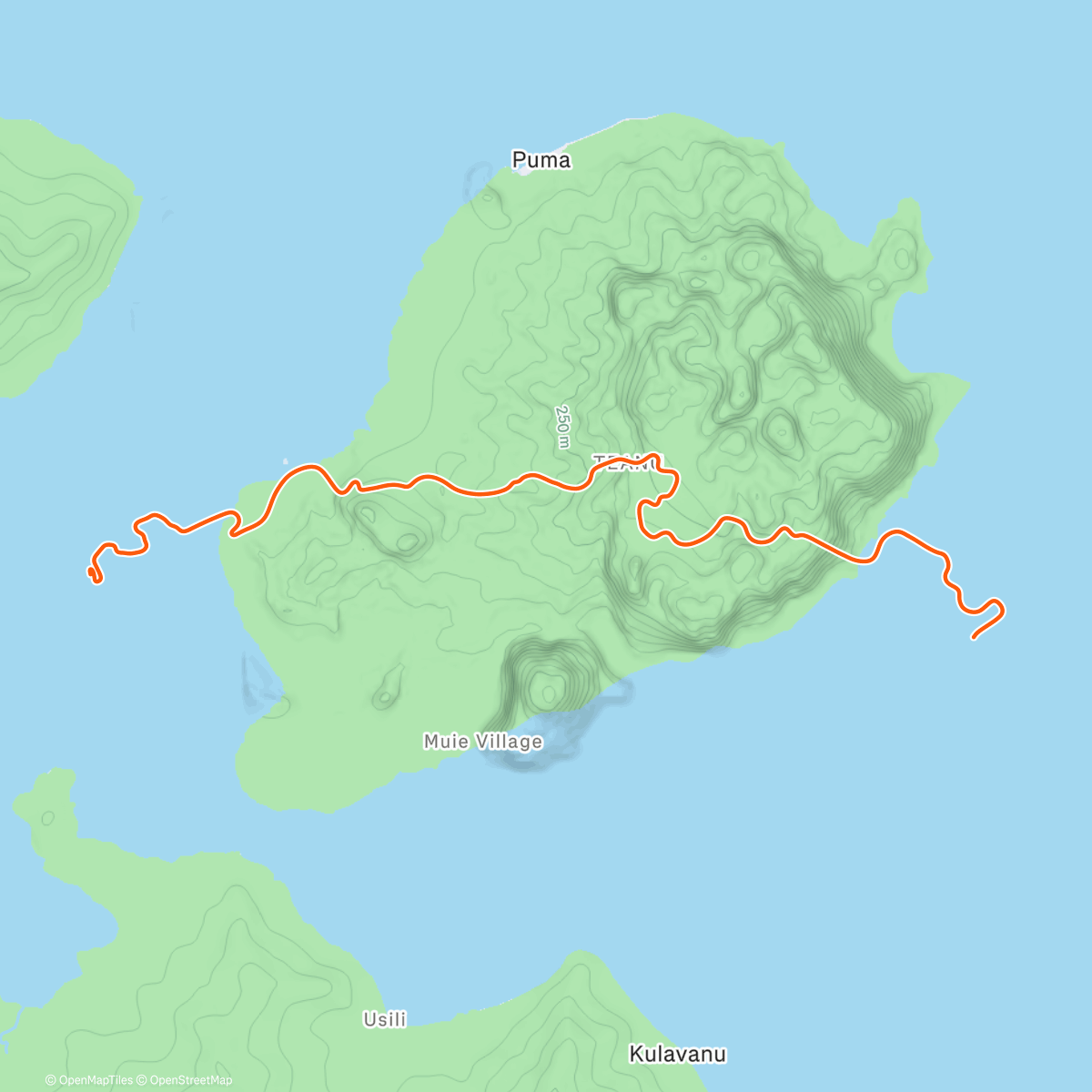 Map of the activity, Zwift - Watopia's Waistband in Watopia