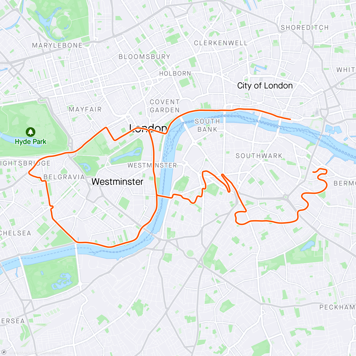 Map of the activity, Zwift - The McCarthy Special