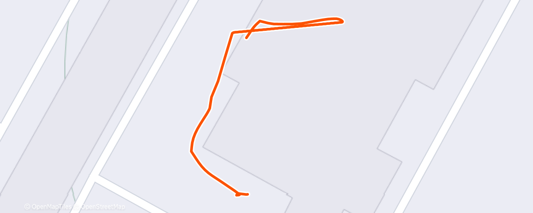 Map of the activity, Buccees run