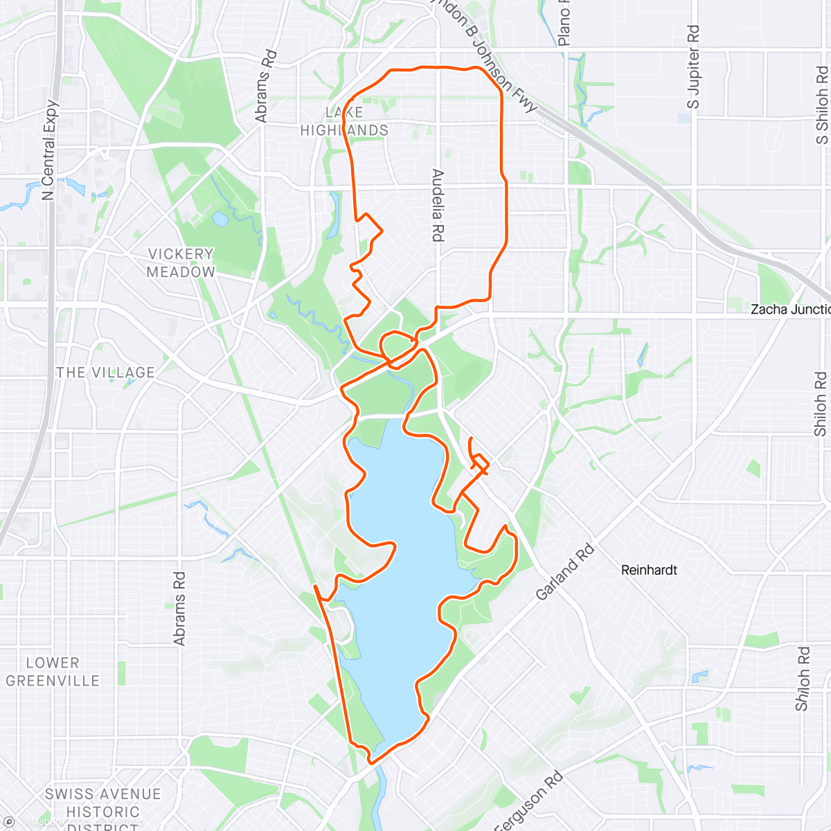 Map of the activity, Hills No Speed Route