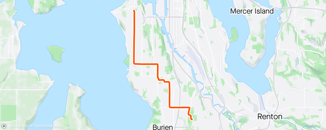 Map of the activity, Rode to the race and froze so I needed a ride home
