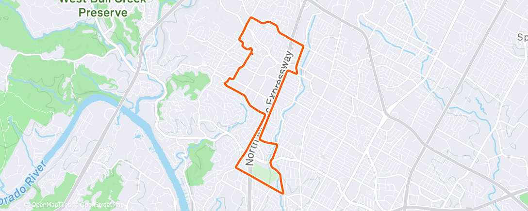 Map of the activity, Lunch Ride