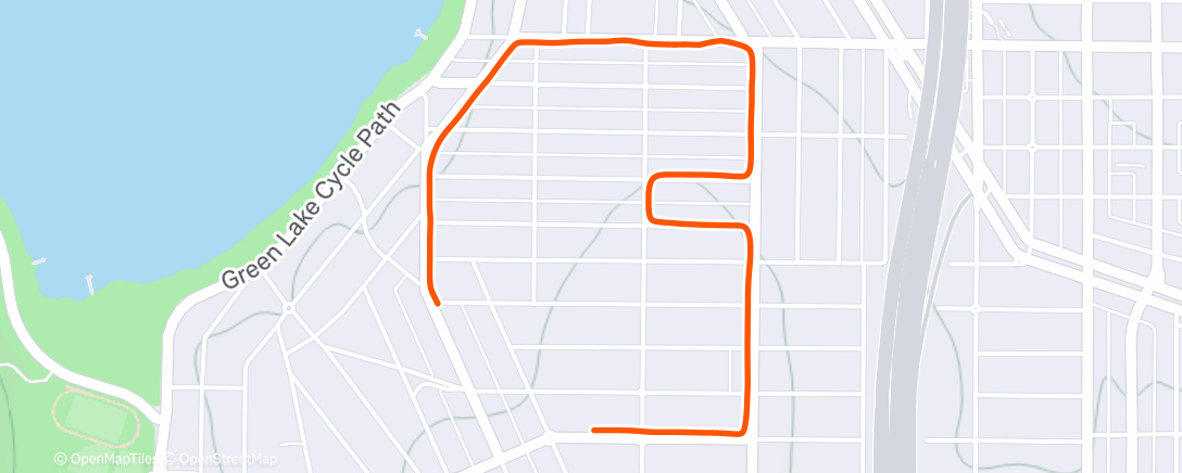 Map of the activity, Lunch Walk