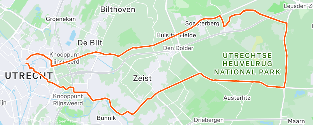 Map of the activity, too early for this