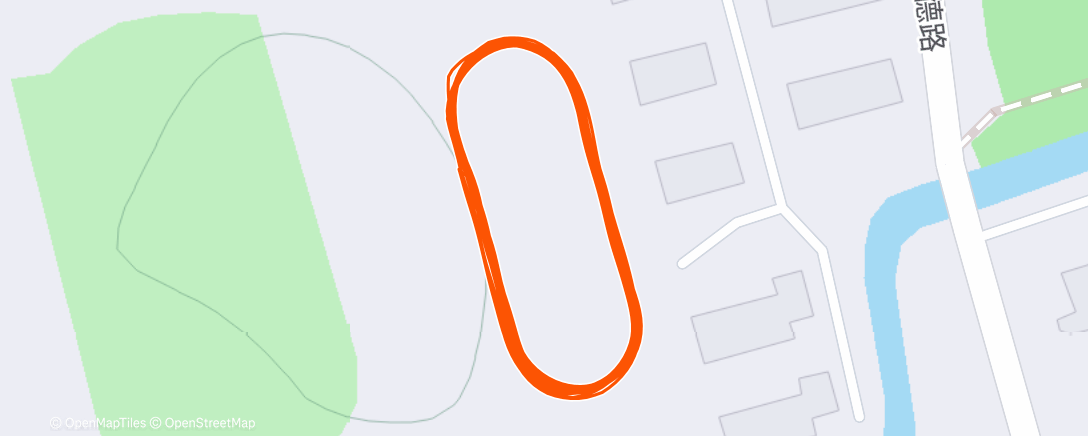 Карта физической активности (午间跑步)