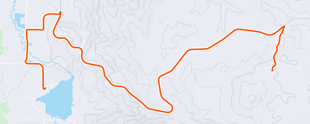 Карта физической активности (Afternoon Workout)