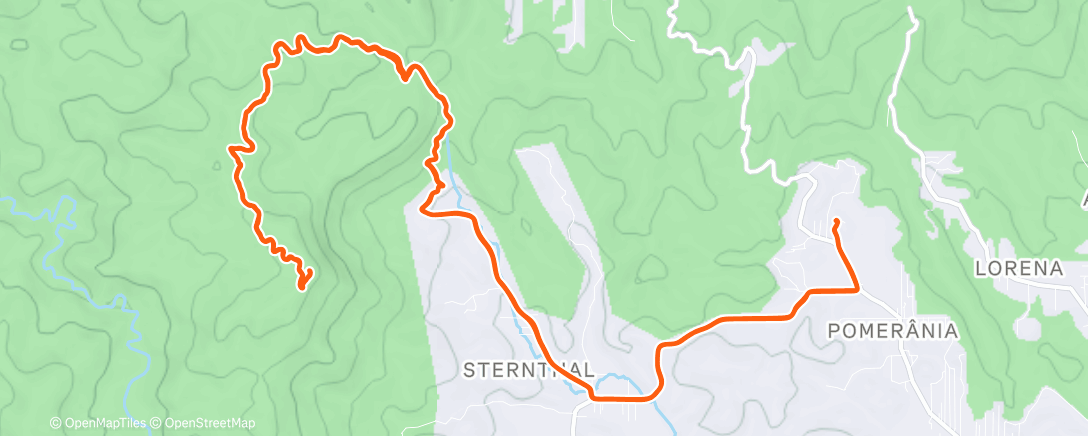 Map of the activity, PK