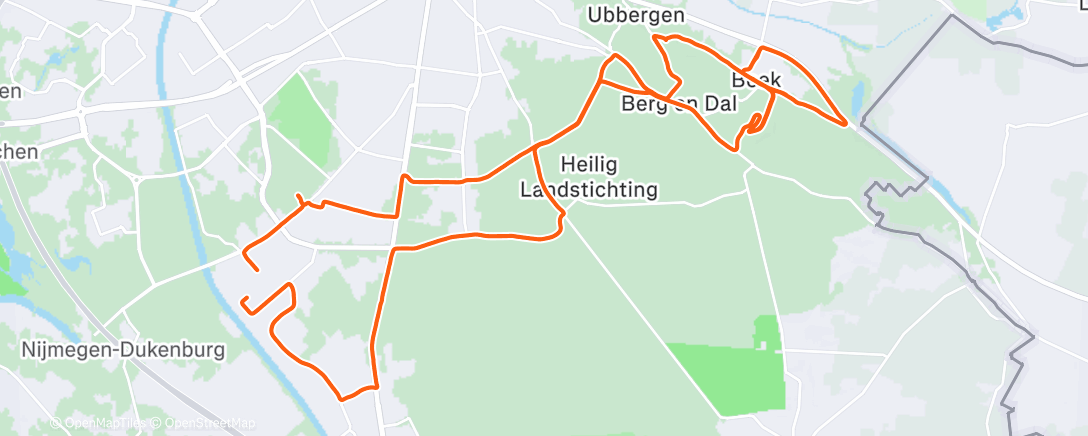 Map of the activity, Deze training is nog leuker met verwarmde handschoenen 🥰