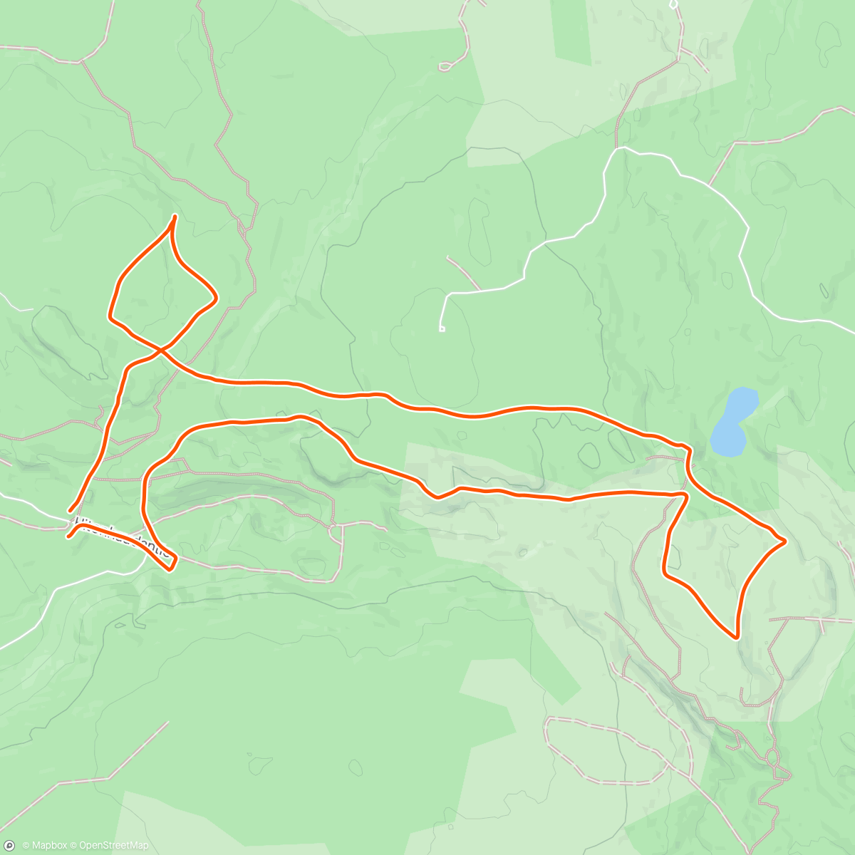 Map of the activity, Hitonhaudan nautiskelu