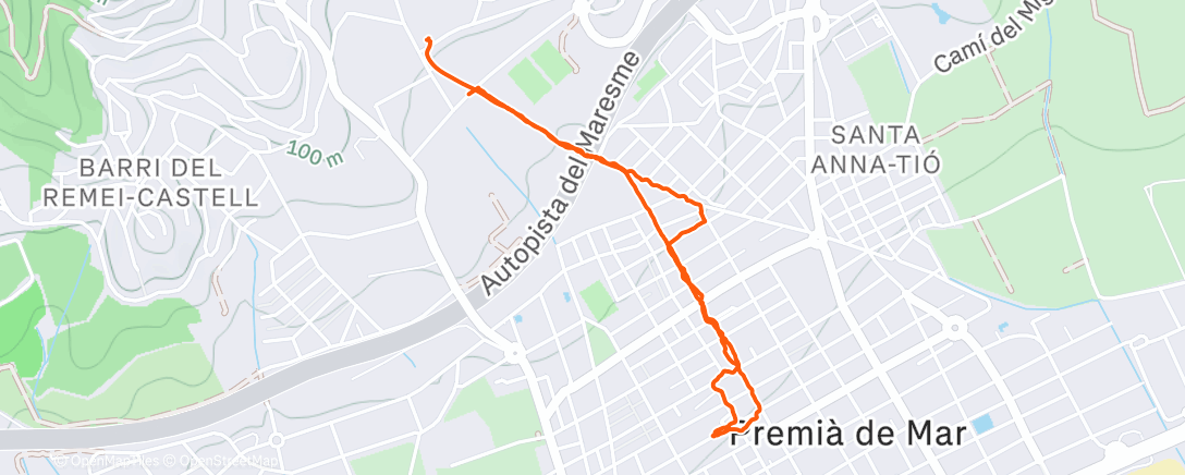 Map of the activity, 🩼🩼🌧️