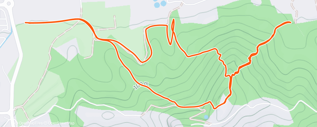 Map of the activity, 2203 kil